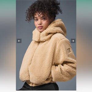 Alo foxy fleece jacket